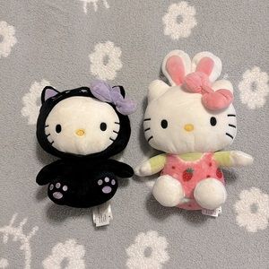 Halloween and Easter Hello Kitty Plushies